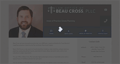 Desktop Screenshot of beaucross.com